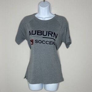 Under Armour Auburn Tigers Gray Long Sleeve Tee